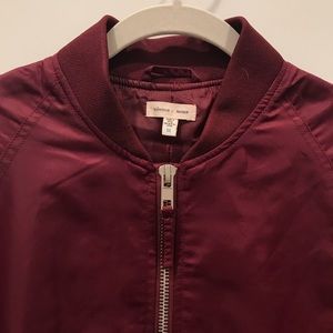 Silence + Noise Rita Shell Bomber Jacket